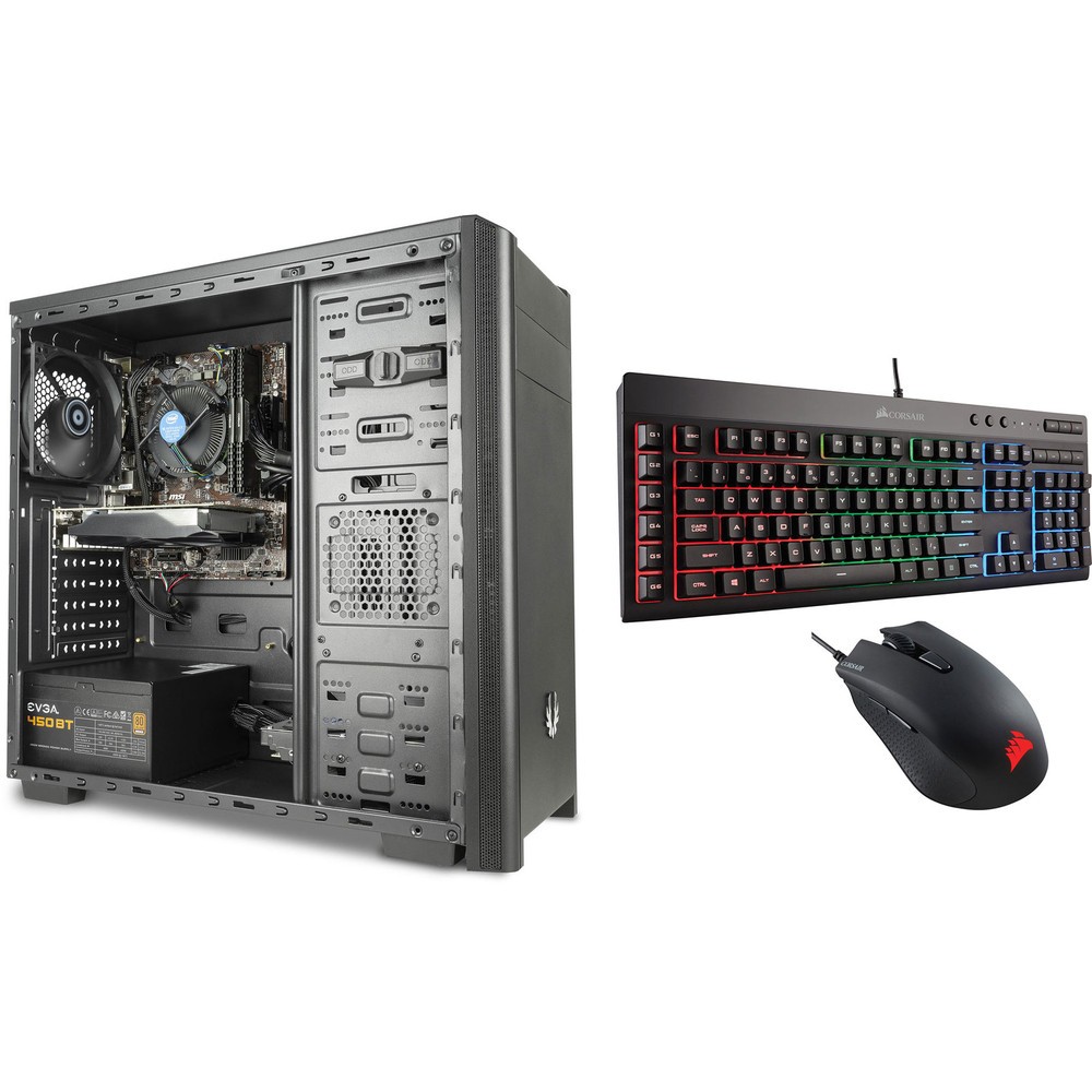 PC MOBA 2 + Pack Corsair K55 + Harpoon RGB